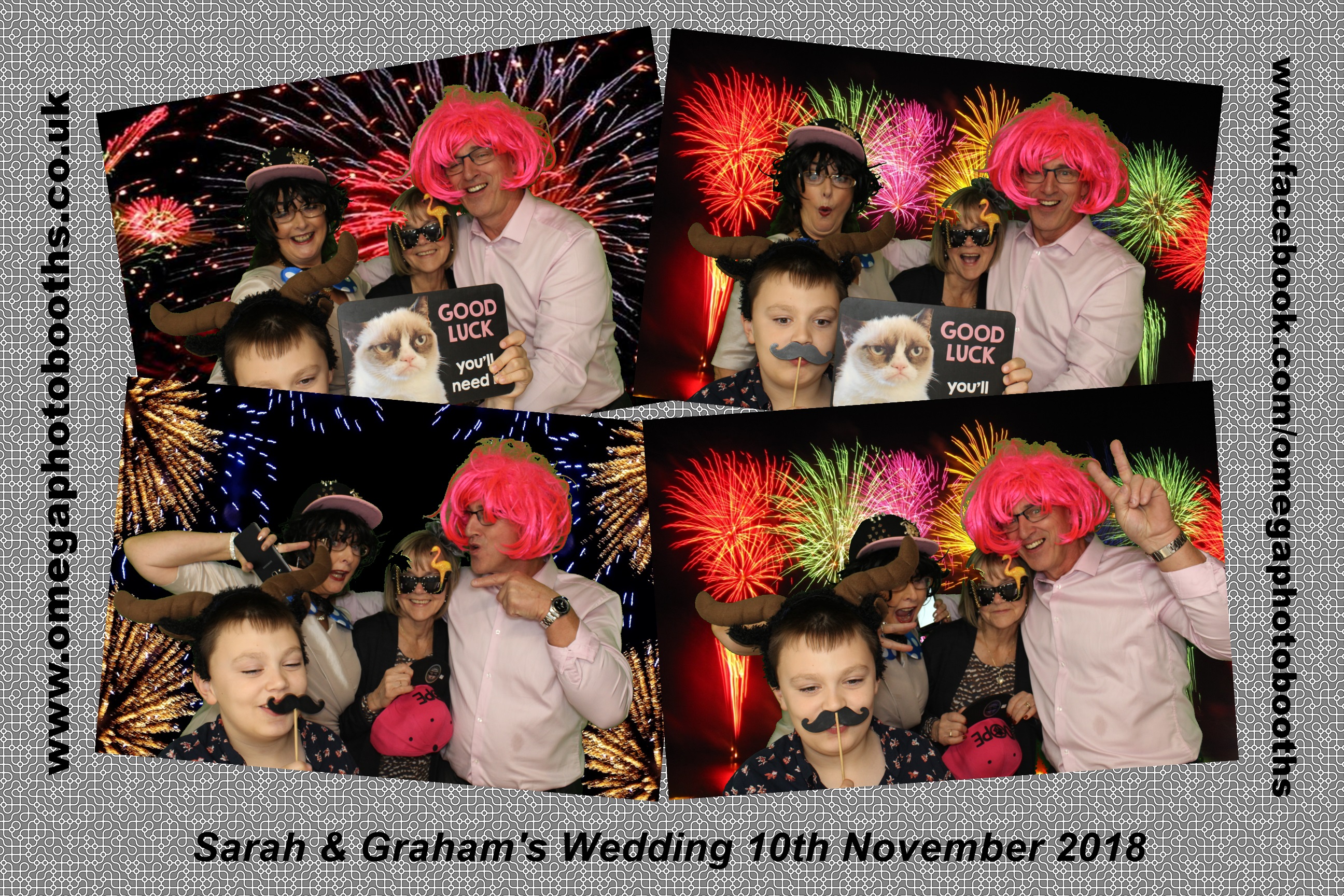 Sarah and Graham’s wedding | View more photos from the event at gallery.omegaphotobooths.co.uk/u/Omega-Photobooths/Sarah-and-Graham’s-wedding